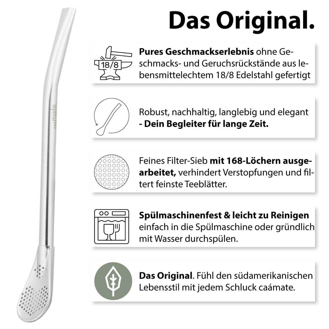 Bombilla Vorteile – dein Trinkhalm