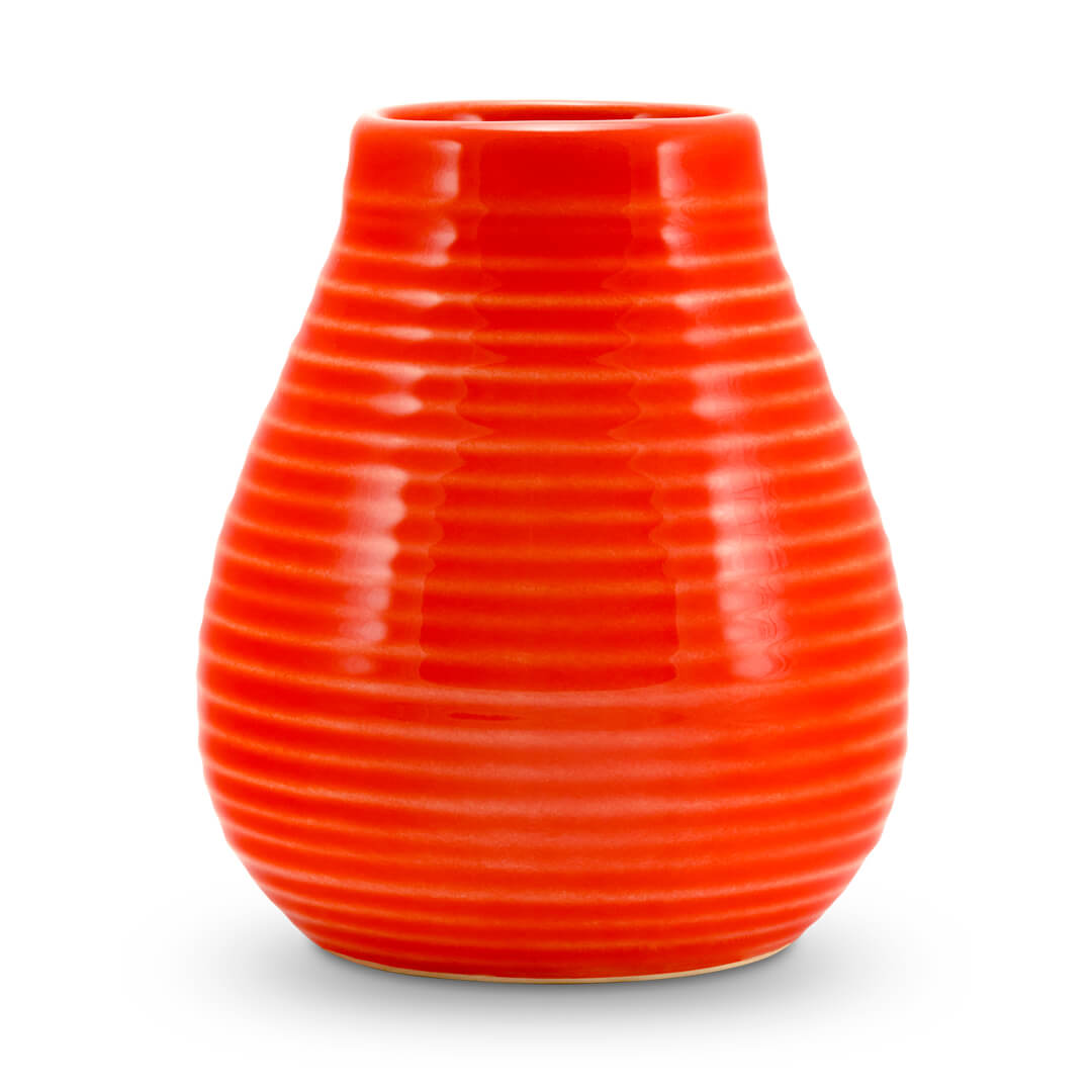 Keramik-Kalebasse rot von caámate